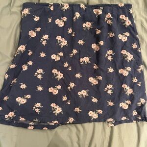 American Eagle Floral Mini Skirt